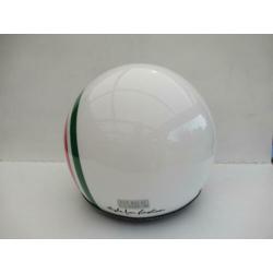 Nieuwe Jethelm Maat S. Italiaanse vlag Scooter Motor Helm