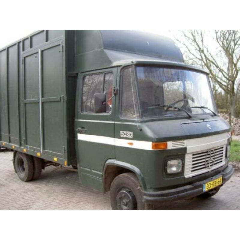 Te koop mercedes 508 paardenwagen