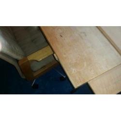 Antieke tekentafel