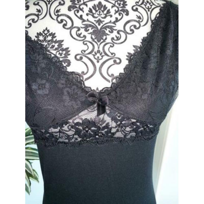 Lingerie jurkje | zwart | Mt l | € 5