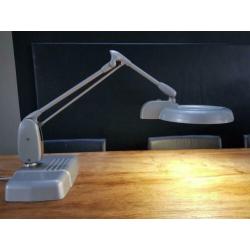 Carl Mahr lamp vintage design loeplamp bureaulamp tafellamp