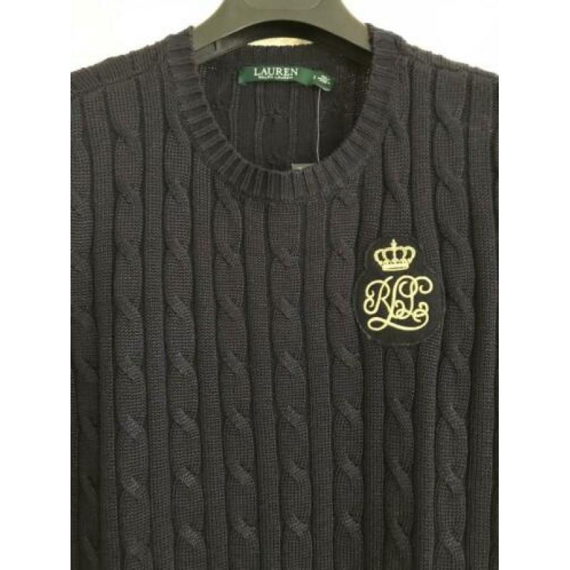 RALPH LAUREN kabeltrui mt (S/M) NIEUW