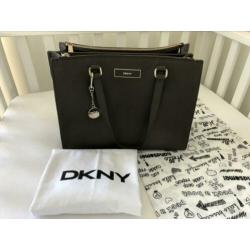 Tas van DKNY legergroen/bruin