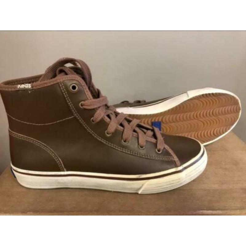 Keds dbl up hi dark Brown maat 37
