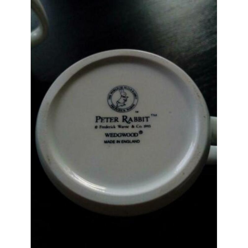 Wedgewood, kindermok (3x) Peter Rabbit