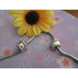 2 x Pandora stopper / clip P188 = glad + randje in 1 koop