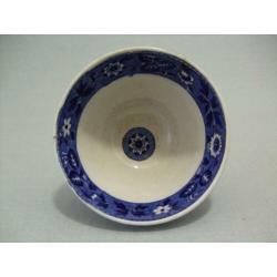 Tea drinker - Societe Ceramique - 3 blauwe kommetjes (n)