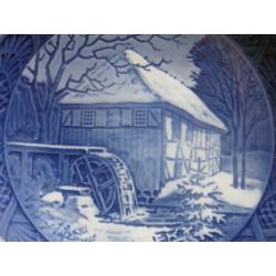 Royal Copenhagen kerstbord 1976