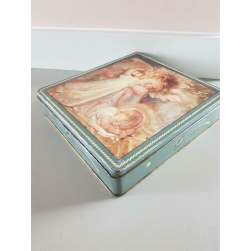Engeltjes blik - brocante oud blik