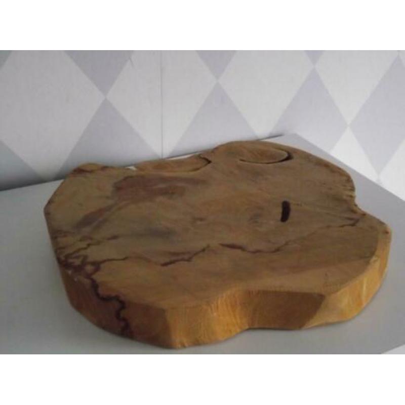 Te koop nieuw houten snijplank / presenteer plank: 30 cm