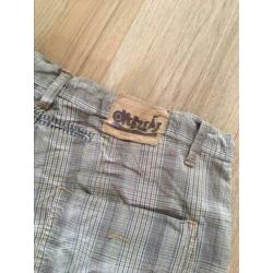 Overzeas driekwart broek maat 38/xxl skate alto punk emo