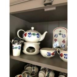 Boerenbont servies compleet
