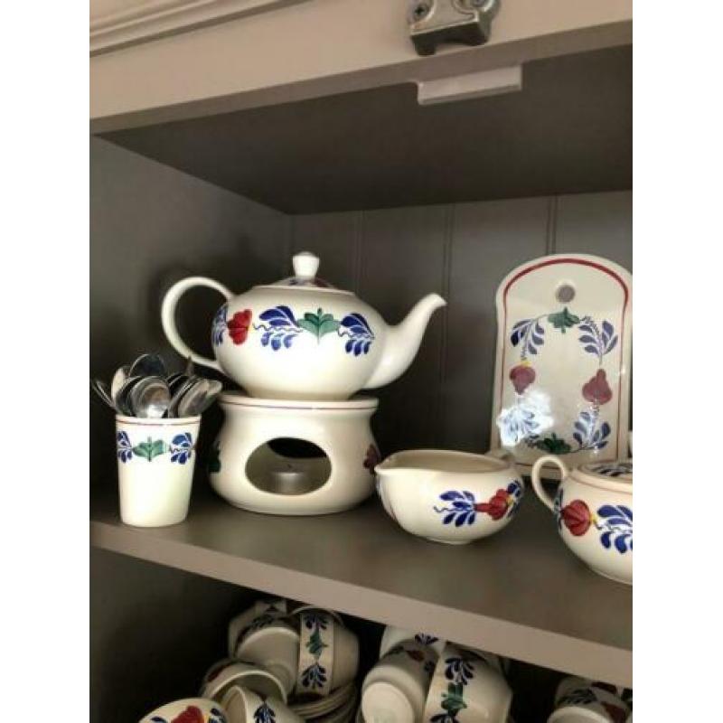 Boerenbont servies compleet