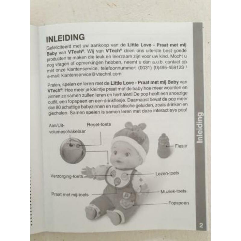 Vtech pratende pop