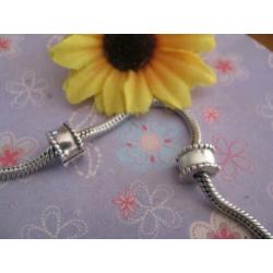 2 x Pandora stopper / clip P188 = glad + randje in 1 koop