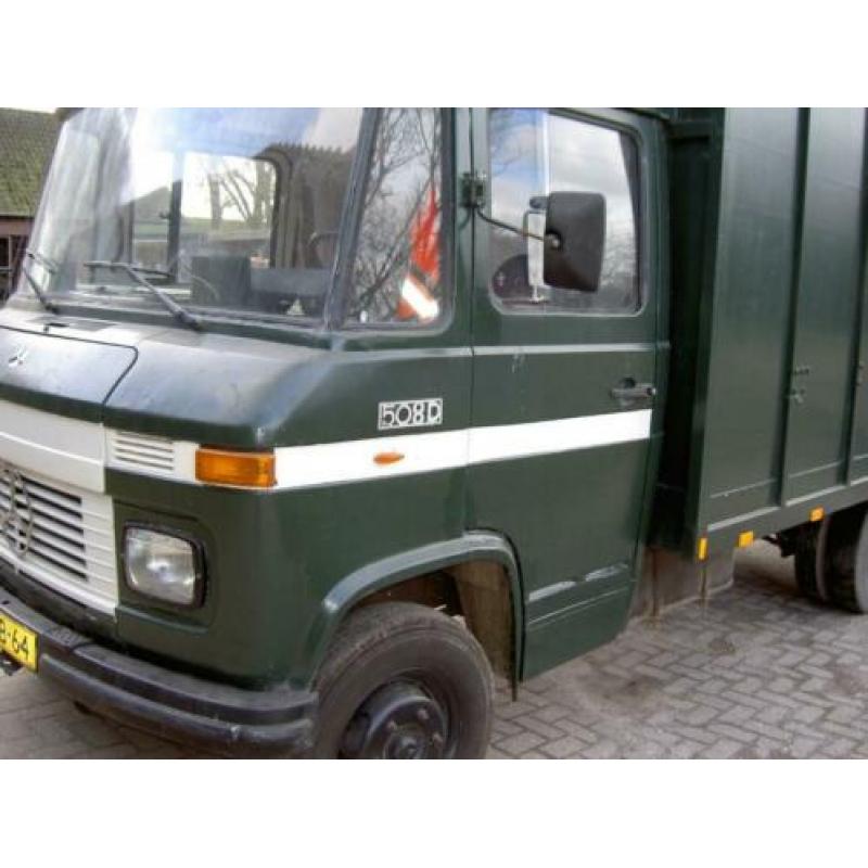 Te koop mercedes 508 paardenwagen