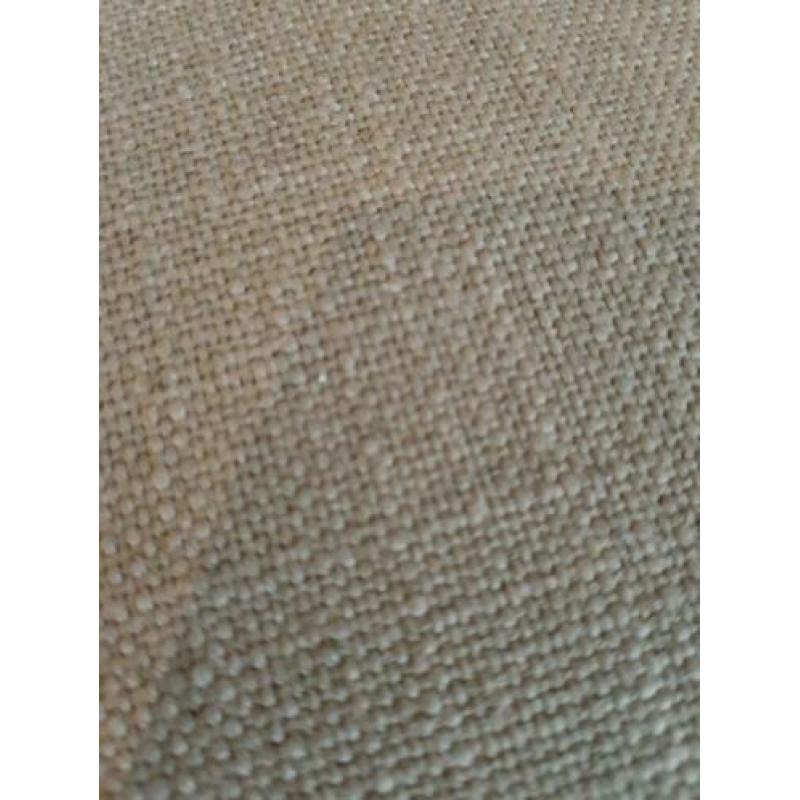 4 luxe landelijke eetkamerstoelen licht taupe/beige/zand