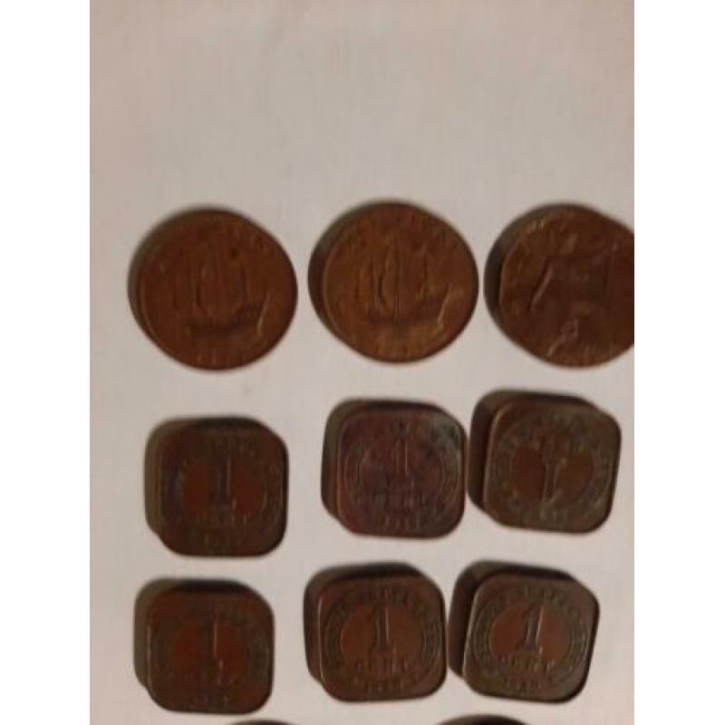 United Kingdom , 13 oud-Engelse munten.