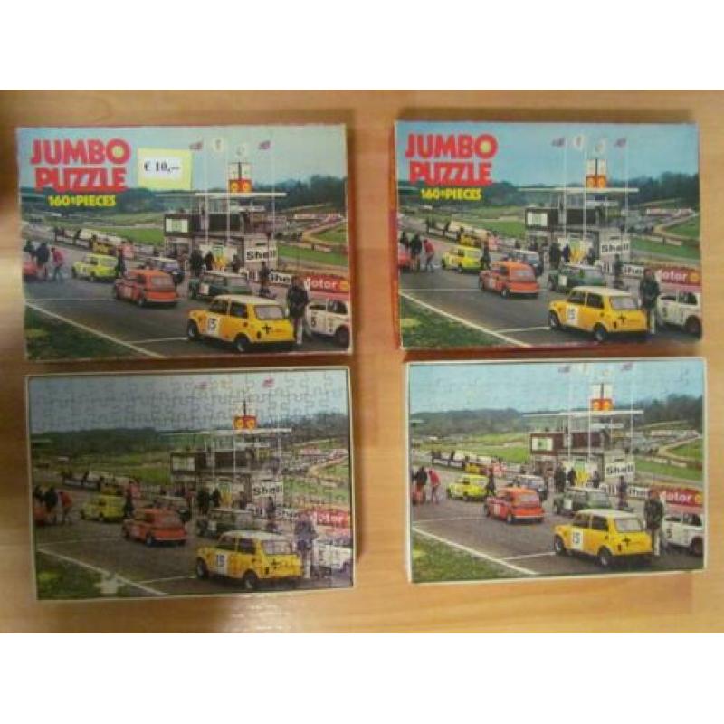 Mini Puzzels twee stuks.