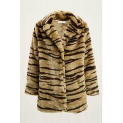 My Jewellery faux fur jas met zebraprint nieuw!
