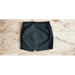 NIEUW zwarte ANNA rok mt M 38/40 a-symetrisch rits, zwart