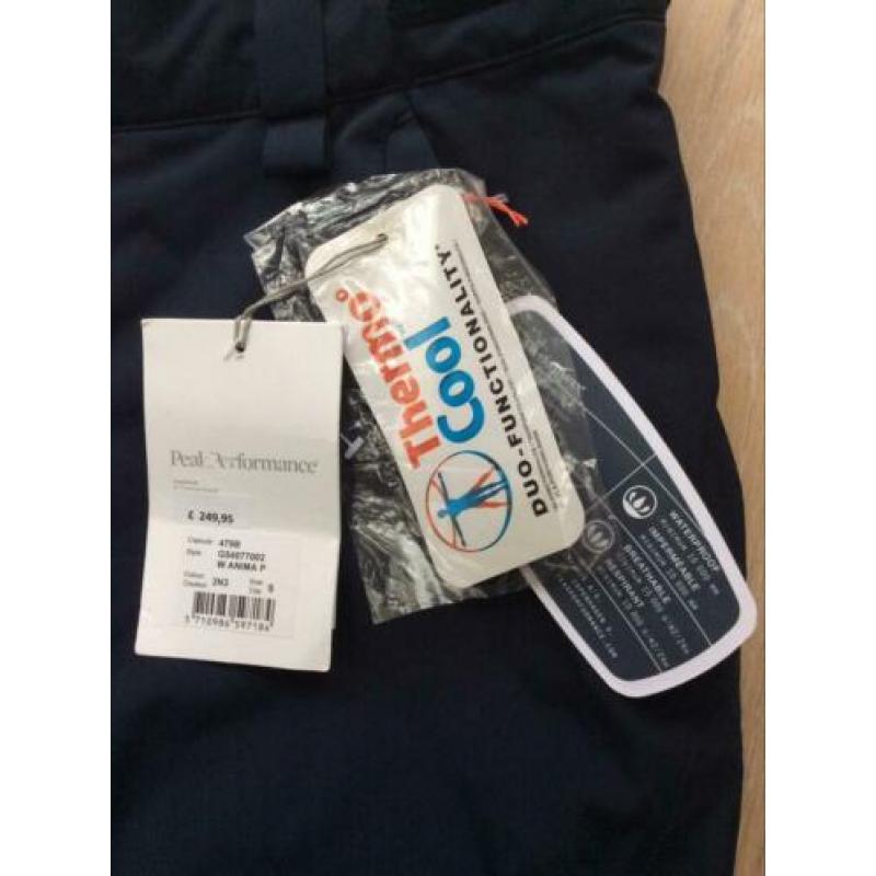 Nieuwe Peak performance dames ski broek maat s