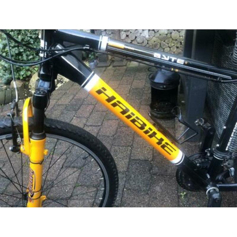 Fijne mountainbike Haibike (merkfiets) voor lengte 160-175cm