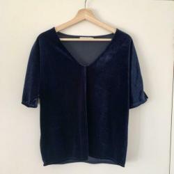Velvet fluweel t-shirt van Sissy Boy maat M