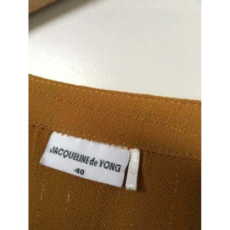 Jacqueline de Young ??okergele bloes??40/nieuw