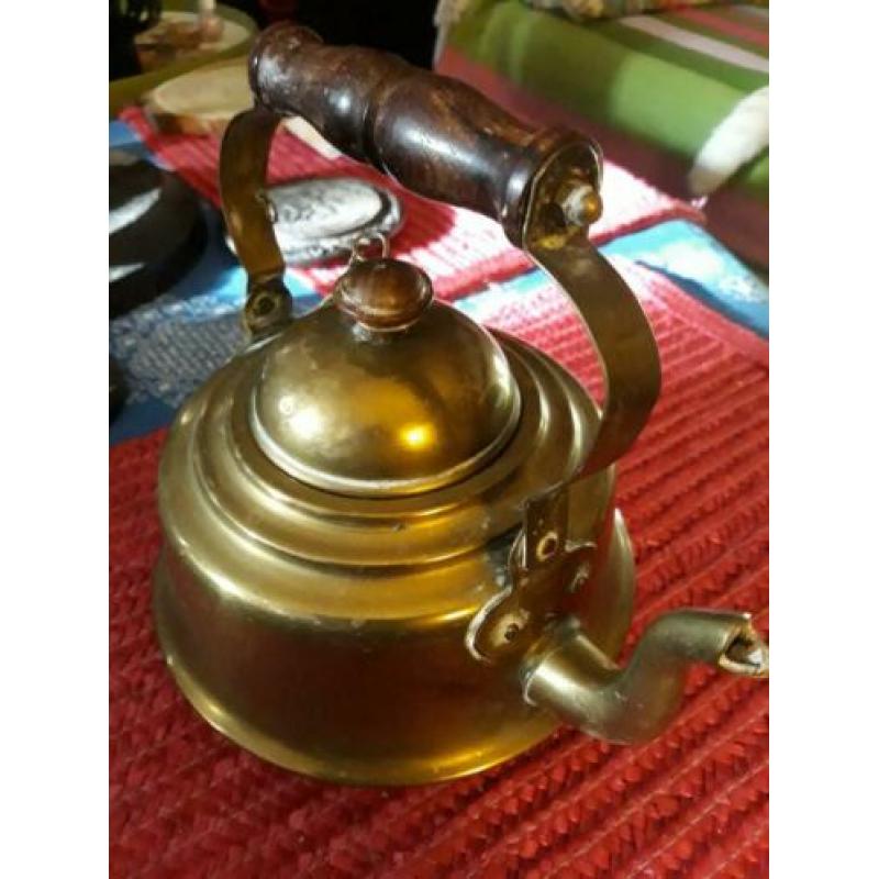 mooie koperen ketel