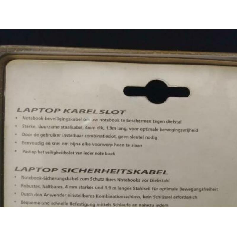 Beveiligingsloten / Kabelsloten (5 stuks)