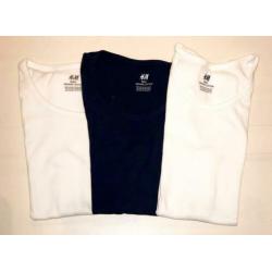 3 prachtige H&M singlets voor jongens.- Maat 146/152