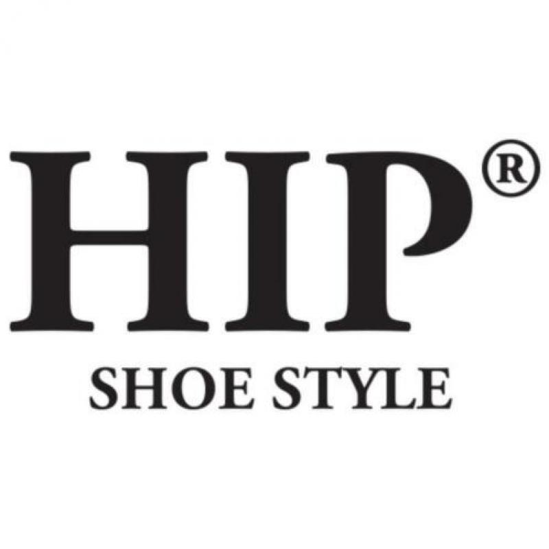 HIP maat 29 lerensneaker/rits neon geel - gratis verzenden