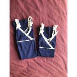 Merk Claessens ondergoed/nachtkleding maat 128-134(8) p/set