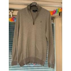 Ralph Lauren Polo Sweater halve rits