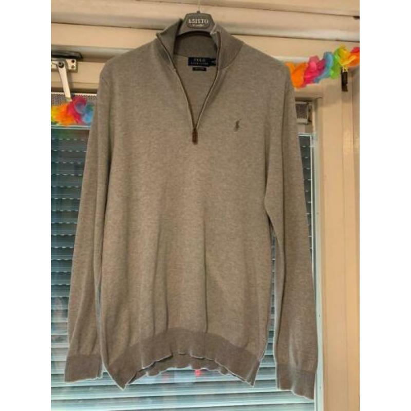 Ralph Lauren Polo Sweater halve rits