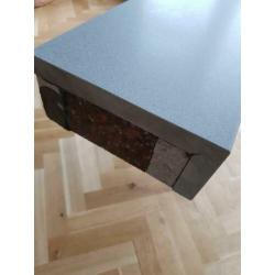 Vensterbank composiet grijs 1255x177mm en 80mm dik