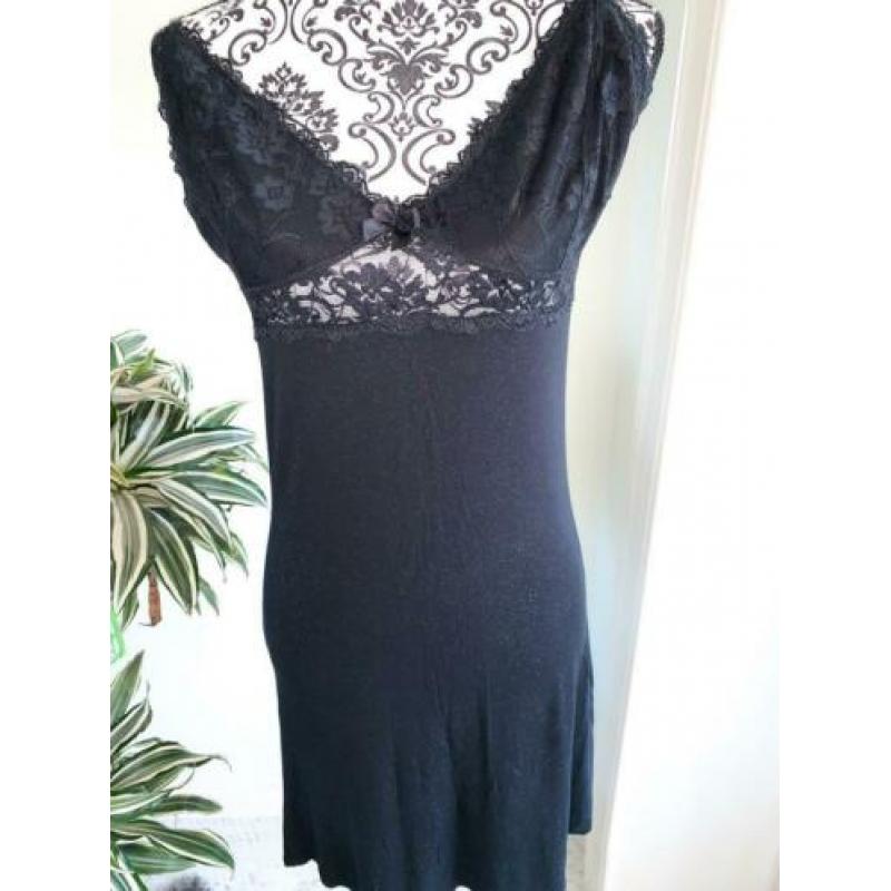 Lingerie jurkje | zwart | Mt l | € 5