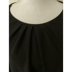 Nieuwe zwarte blouse / top van Mulberry, maat S