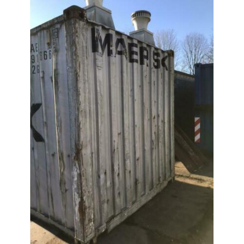 Zeecontainer 20ft 6m wind en waterdicht