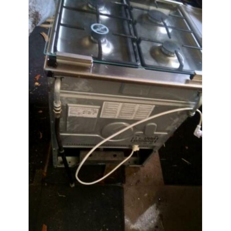 Gasfornuis met oven