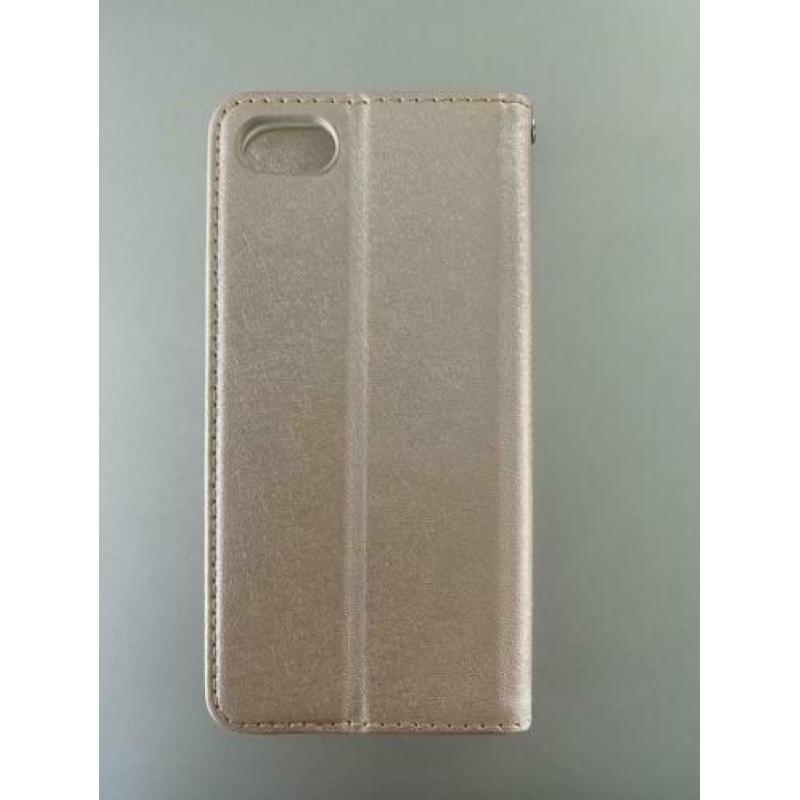 Licht goudkleurige wallet case voor IPhone 7 / 8