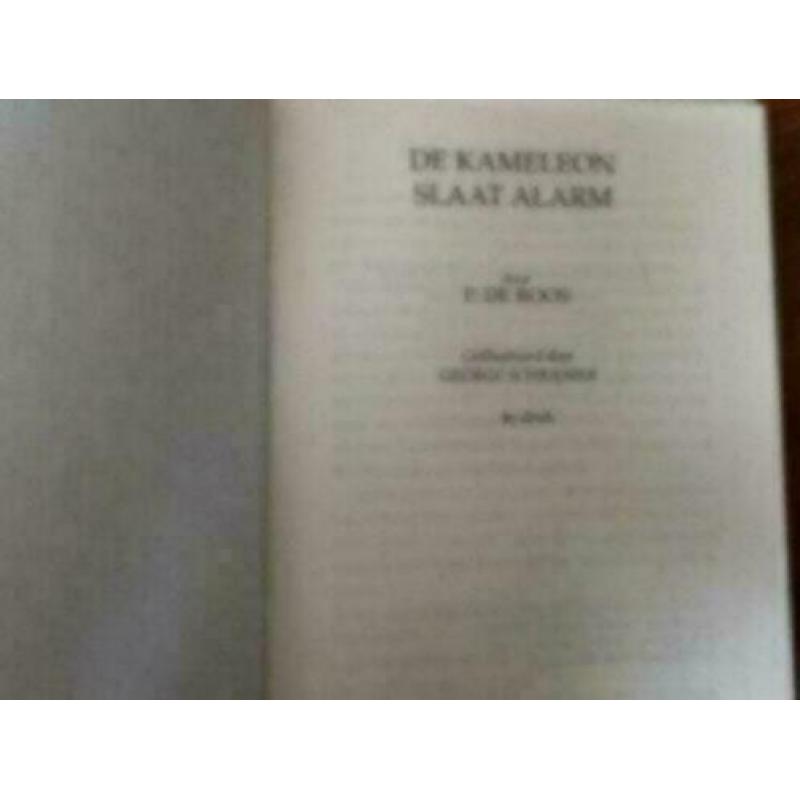 De kameleon slaat alarm - p. de roos