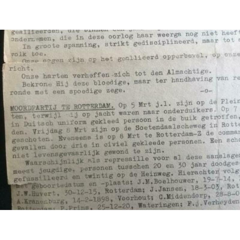 Trouw Moordpartij Rotterdam 30 maart 1945