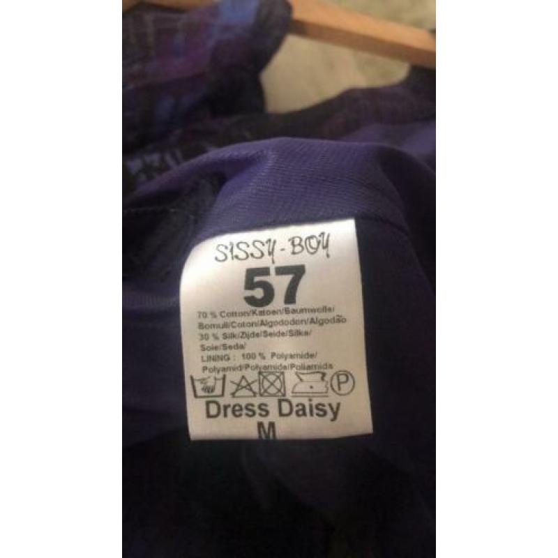 Jurk zijden katoen sissy boy maat m