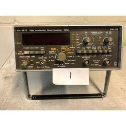 Meetapparatuur HP-Rohde & Schwarz-Fluke-Philips-W&G etc.