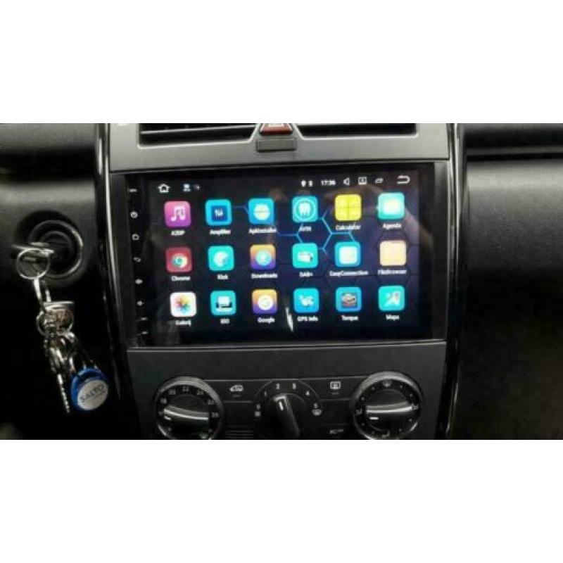 Mercedes B-Klasse Vito navigatie android 9.0 wifi dab+ 9inch