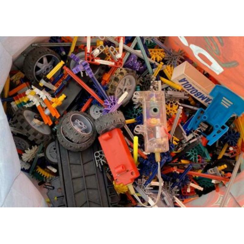 Knex Imagine box plus heel veel los 2,5 kg en boekjes