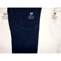 3 prachtige H&M singlets voor jongens.- Maat 146/152