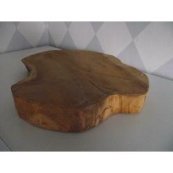 Te koop nieuw houten snijplank / presenteer plank: 30 cm